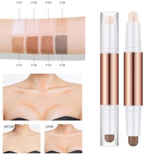 Mujer Doble Extremo Destacados + Contorno + Corrector Pluma Cosmético de Larga Duración