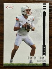 2025 Sage High Series Football Payton Thorne Auburn Tigers Base #190