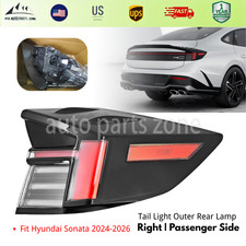 Tail Light Outer Rear Lamp Right Passenger Side Fit Hyundai Sonata 2024-2026 NEW
