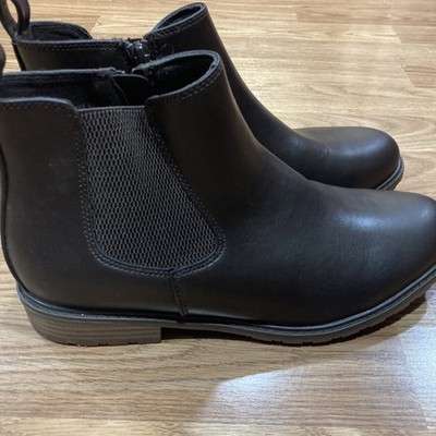 Sonoma Goods For Life Women Faux Leather Upper Brown Booties Shoe s Size 10