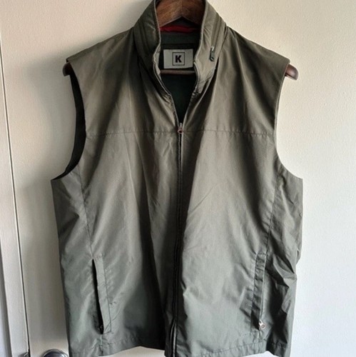 Kiton Kired Olive Tech Vest EU52