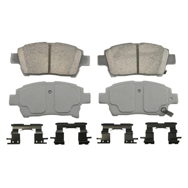 For Toyota Prius 03-09 Wagner QC990 ThermoQuiet Ceramic Front Disc Brake Pads Foto 2 de 4
