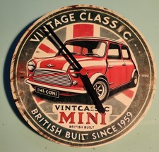 New vintage classic Mini Wall Clock with black colour clock hands