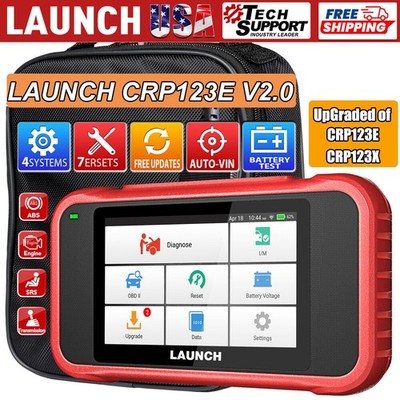 2026 LAUNCH CRP123X OBD2 Scanner Engine ABS SRS Code Reader Car Diagnostic Tool