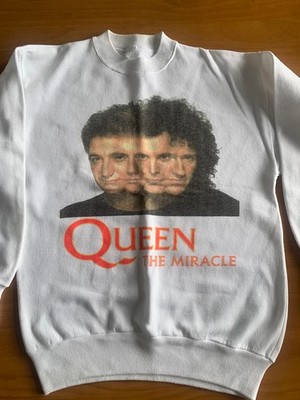 Rare vintage 1989 Queen sweatshirt featuring Miracle Album artwork