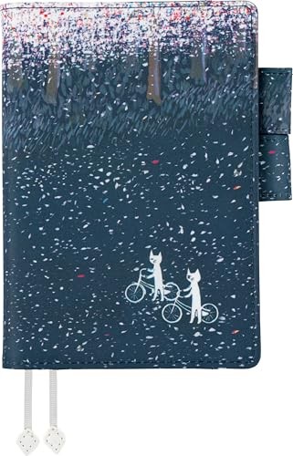 Hobonichi Techo Original A6 Notizbuchhülle Hiroko Kubota Flower Light Melody - Bild 1 von 6