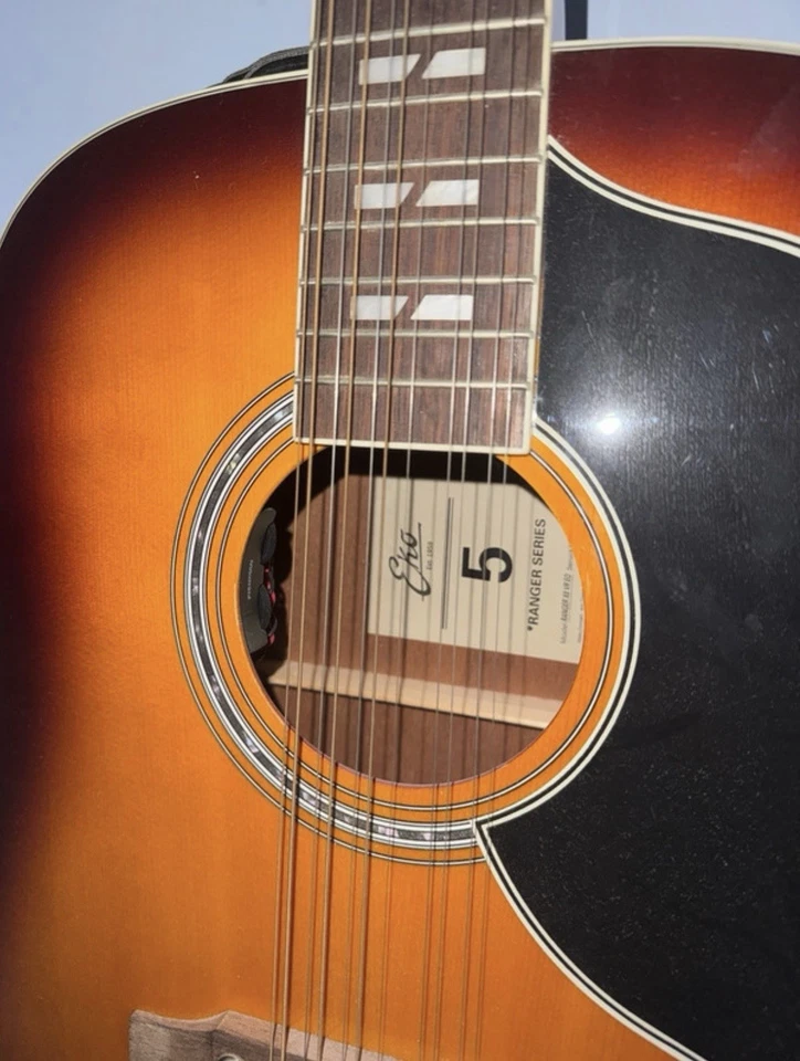 EKO Ranger EQ Chittarra Acustica 12 corde - Honey Burst - Immagine 3 di 3