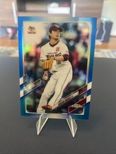 2021 Topps Chrome NPB - Hideaki Wakui #178 Blue Refractor # 24/150