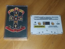 Guns N' Roses Appetite For Destruction Ultra Rare Cassette Venezuela Sonografica
