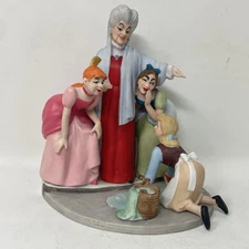 Vintage Disney Cinderella Figurine Lady Tremaine Stepsisters Heros & Villains