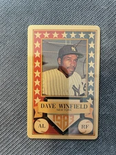 1983 Perma-Graphics All Star Gold Dave Winfield
