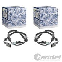2X Vemo ABS-SENSOR Raddrehzal Vorne Passend FüR Nissan Primastar Opel Vivaro