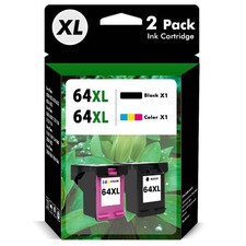64XL Ink Cartridges for HP 64 XL Envy 6255 7855 7155 7858 6252 7800 7164 Combos