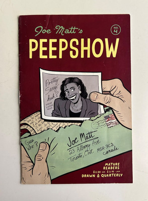 Peep Show #4 Joe Matt April 1993 First Printing Drawn & Quarterly 