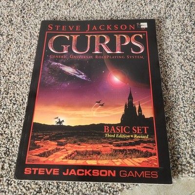 Gurps Basic Set - 3rd Edition Revised - Steve Jackson - Basic Set - Role Playing