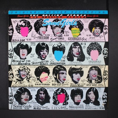 ROLLING STONES: Some Girls MOBILE FIDELITY 12'' LP 33 RPM