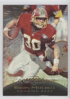 1995 Pinnacle Trophy Collection Brian Mitchell #96 t8i