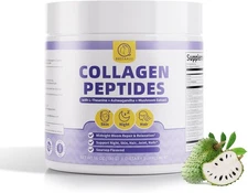 Collagen Powder Premium Peptides Hydrolyzed Anti-Aging Unflavored