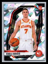 Nikola Durisic Atlanta Hawks 2024-25 Panini Prizm #229 Prizms Ice