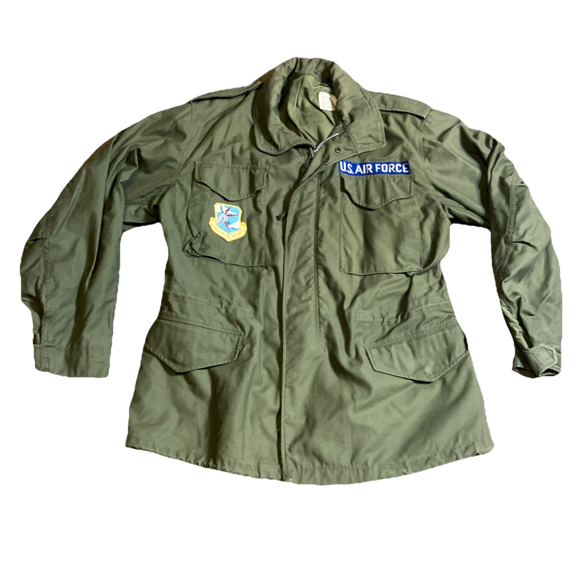US Military Cold Weather Field Coat Men's M Lined 8405-782-2939