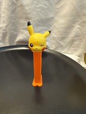 4 " Pokemon Winking Pikachu Pez Candy Dispenser Orange Body
