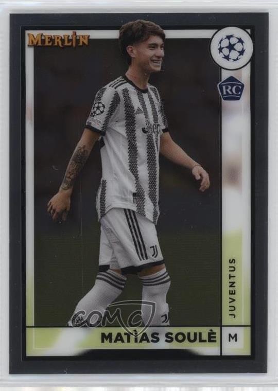 2022-23 Topps Merlin UEFA Club Competitions Matias Soule #80 05ol