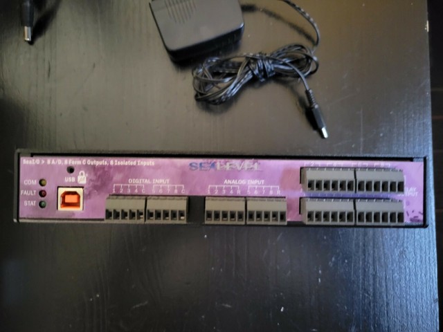 Sealevel SeaI/O-570 Expansion Module 8-BIT A/D Inputs 8x Form C Relay ...