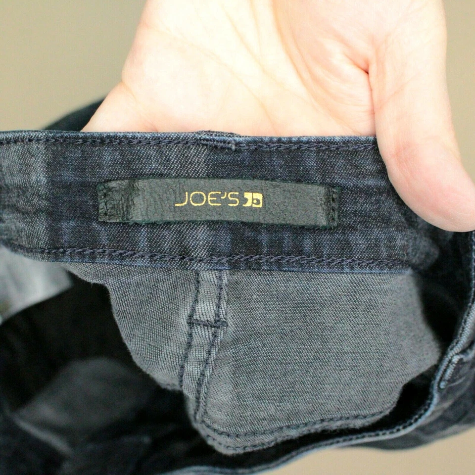 Joe's джинсы мини юбка женщин размер 26 Lea стирка синий черный в полоску джинсовой ткани  - Изображение 3 из 4