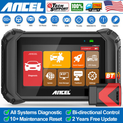 ANCEL V5 BT Bluetooth Bi-Directional OBD2 Automotive Full System Car Diagnostic