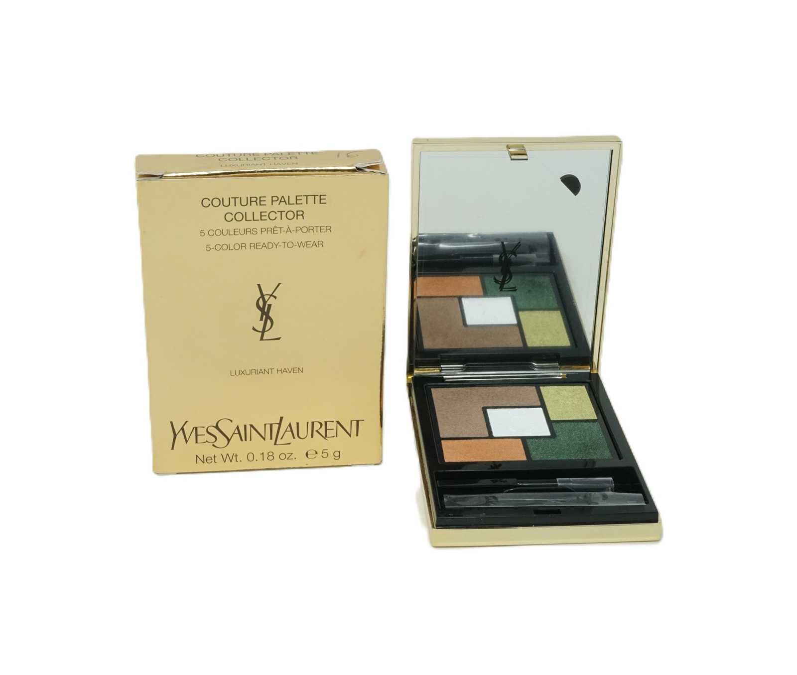 Yves Saint Laurent- 5-цветная модель готовой одежды Lidschatten 5g Luxuriant Haven