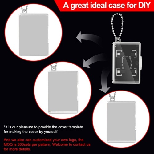 Game Card Box Game Cartridge Holder Card Storage Box Protective Case - Picture 3 of 8