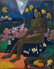 Paul Gauguin - Te aa no areois Giclee Fine Art Print Reproduction on Canvas 36"