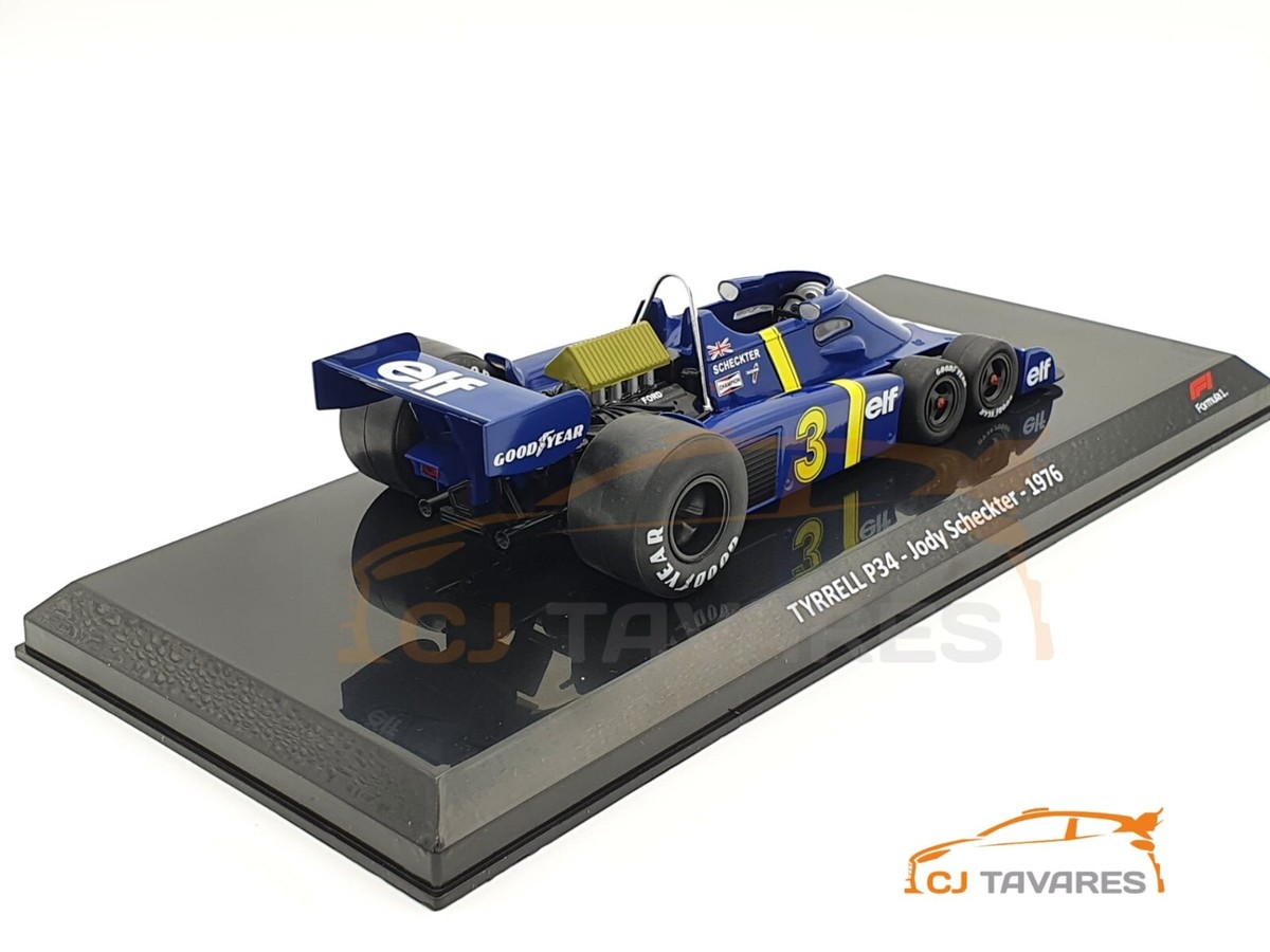 値下げ！Tyrrell P34 76’ J Scheckter 1/43ミニカー Amazon.com: Tyrrell P34#3 Jody Scheckter F1 Formula One