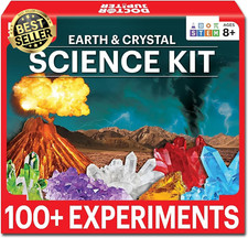 Ultimate Science Kit for Kids 6-12, STEM Toys, Crystal & Earth Experiments Gift