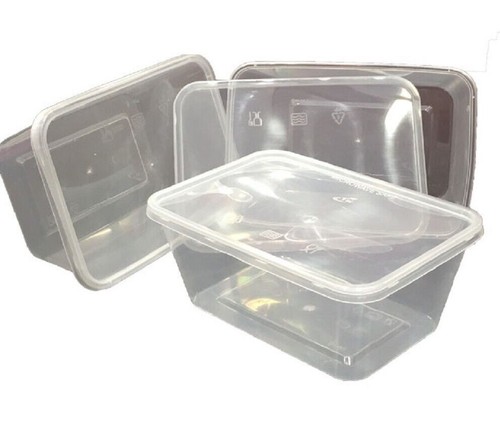 Contenedores de plástico resistentes 500 ml 650 ml 750 ml 1000 ml + tapas microondas transparentes - Imagen 11 de 12