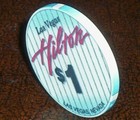 Old $1 LAS VEGAS HILTON Casino Poker Chip Vintage Antique Chipco Mold Las Vegas  — photo 2