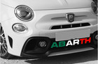 Abarth 595 Styling-Letters Diffuser Badge - Italian Flag - Multiple Colours