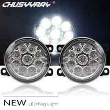 4Inch Bumper Round LED Fog Driving Lights Assembly For Mitsubishi L200 2006-2015