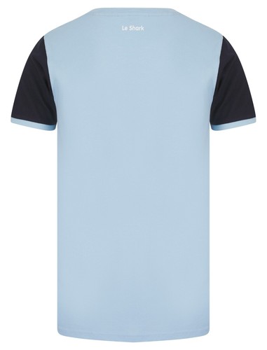 Men's Le Shark Short Sleeve T-Shirt Crew Neck 100% Cotton Casual Summer Top - 第 12/34 張圖片
