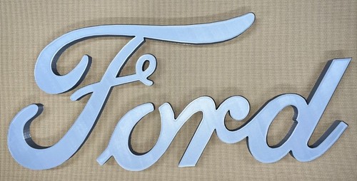 Ford Wall Art Logo Garage 3D Printed - Multiple Colors - Picture 14 of 16