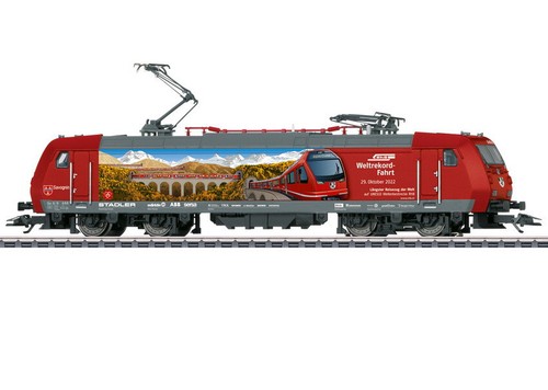 Märklin 37647 E-Lok Br 101 Db Epoche 6 Sound With Rhb Advertising New Ovp 1:87 - Picture 2 of 2