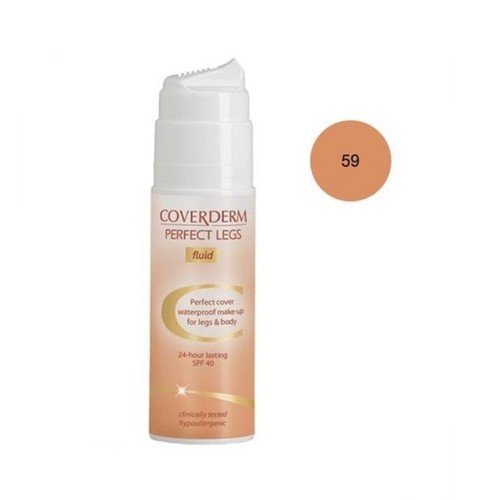 Coverderm Perfect Legs Fluid Waterproof Make Up For Legs Body Spf 40 In 6 Shades eBay