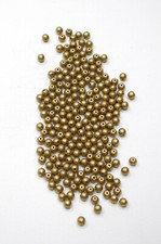 Beads Matte Gold Round Beads 5mm