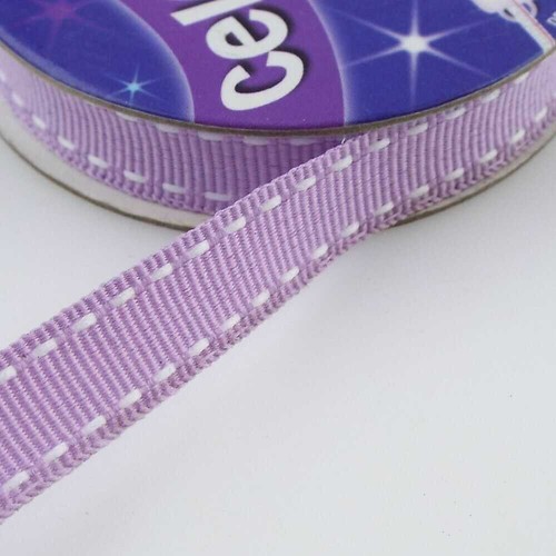 Double Stitch Grosgrain Ribbon 5 Meter Reels 6 9mm 15mm Sewing Bow 24 TYPES 471D - Picture 17 of 29
