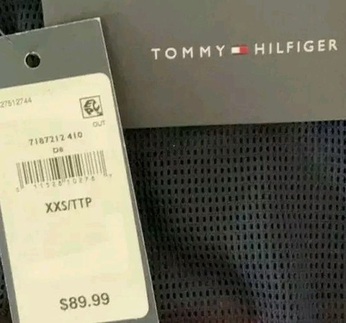Tommy Hilfiger HTF Unisex Color Block Hooded Windbreaker Jacket Size XXS 2-3 🔥 - Picture 12 of 12
