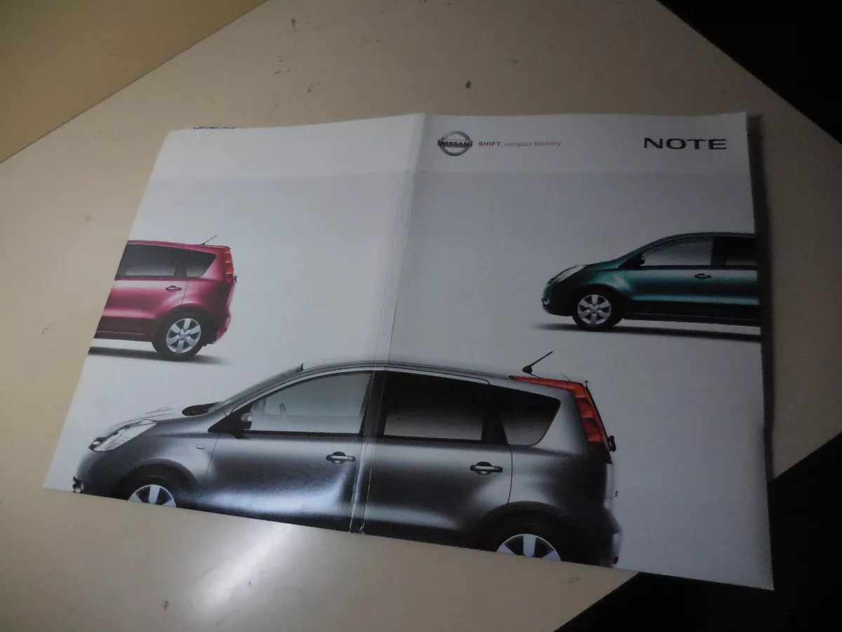Nissan NOTE Japanese Brochure 2005/01 E11 HR15DE Rider