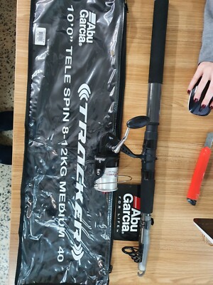 Abu Garcia Tracker Telescopic Travel Fishing Rod and Reel Combo 10