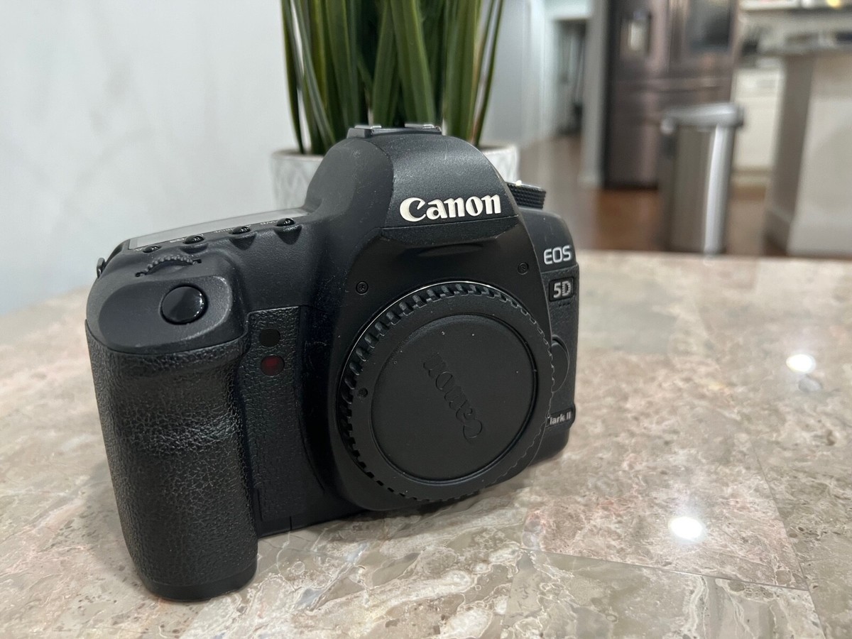 Canon EOS 5D Mark II MP Digital SLR Camera Black (Body Only