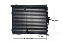 Mahle AC 133 000S Kondensator, Klimaanlage FüR MERCEDES-BENZ