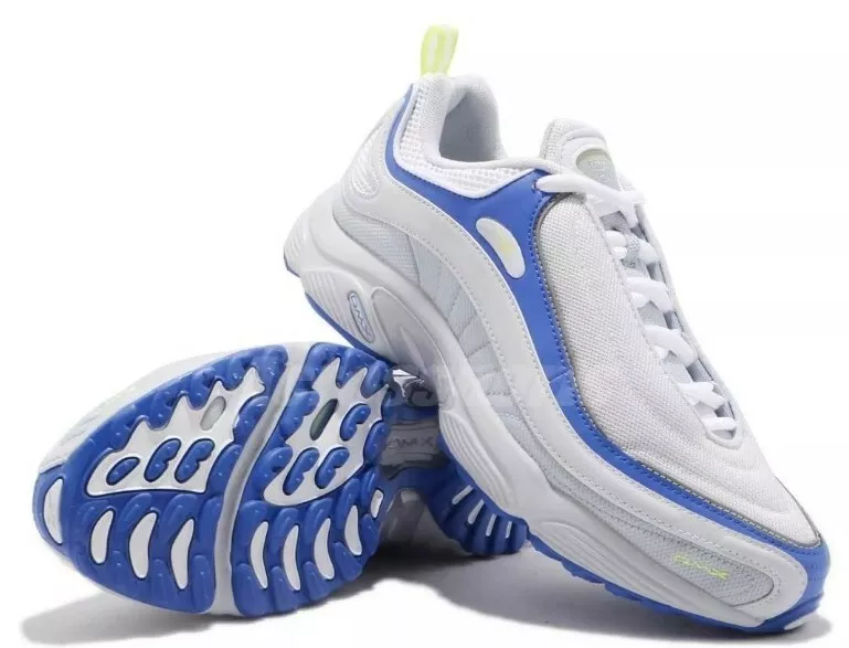 Reebok Daytona Blue White Grey Lemon Running Shoes CN3806 US 7.5/40 | eBay